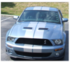 2005-09 Mustang Shelby GT500 Lemans Racing Stripe Kit - Hardtop